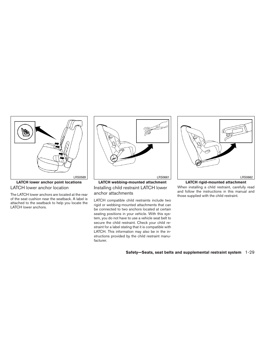 NISSAN 2012 Xterra - Owner's Manual User Manual | Page 46 / 341