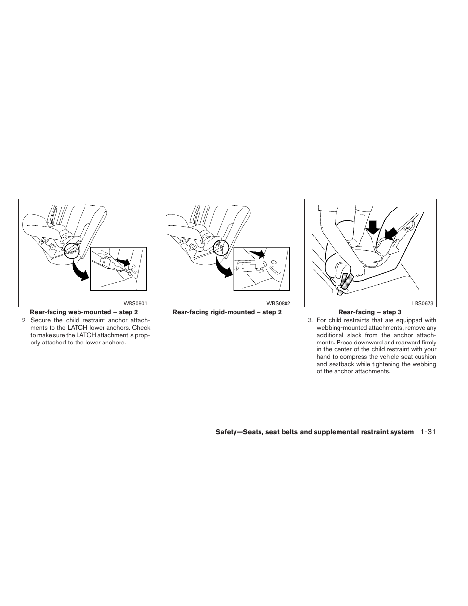 NISSAN 2012 Xterra - Owner's Manual User Manual | Page 48 / 341