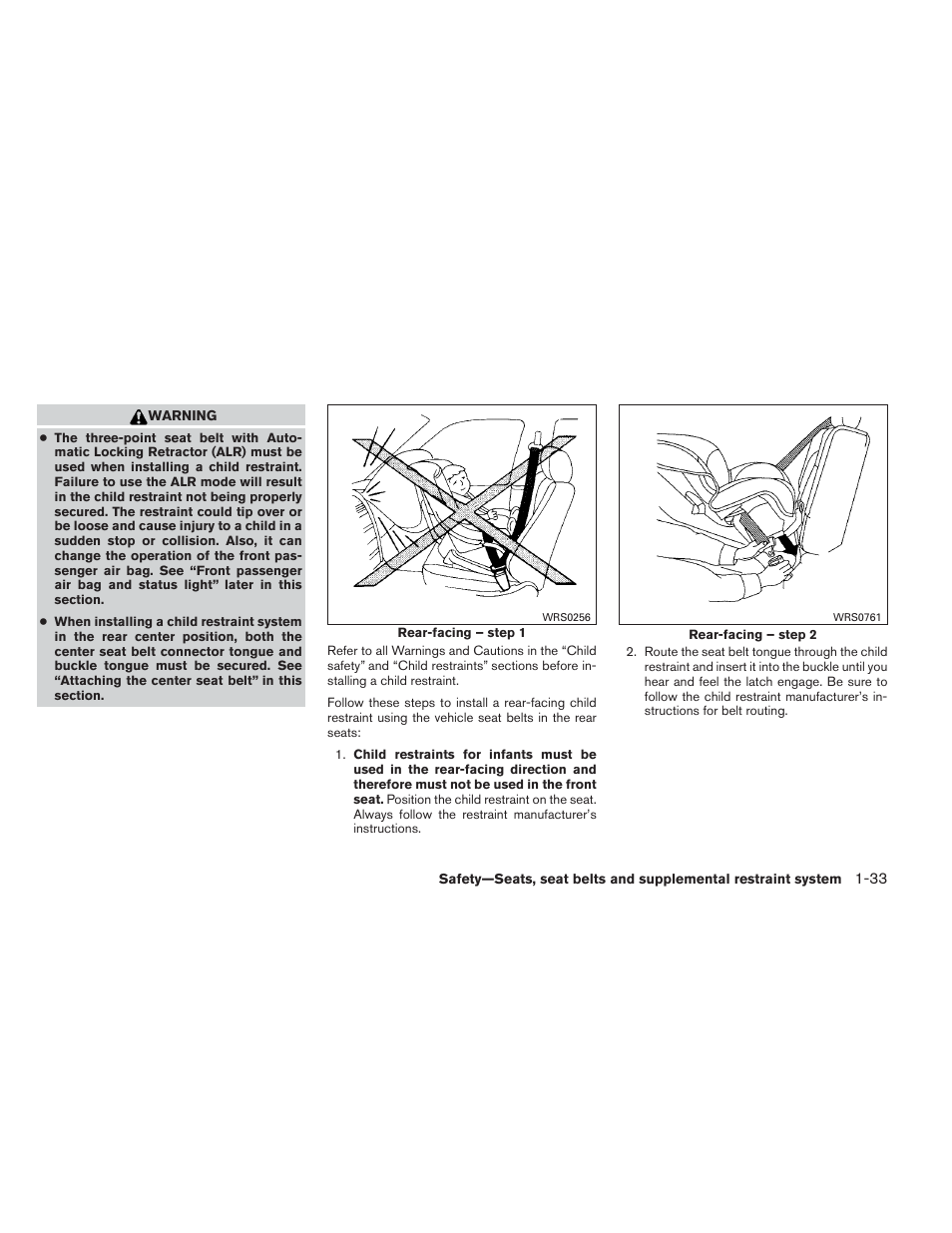 NISSAN 2012 Xterra - Owner's Manual User Manual | Page 50 / 341