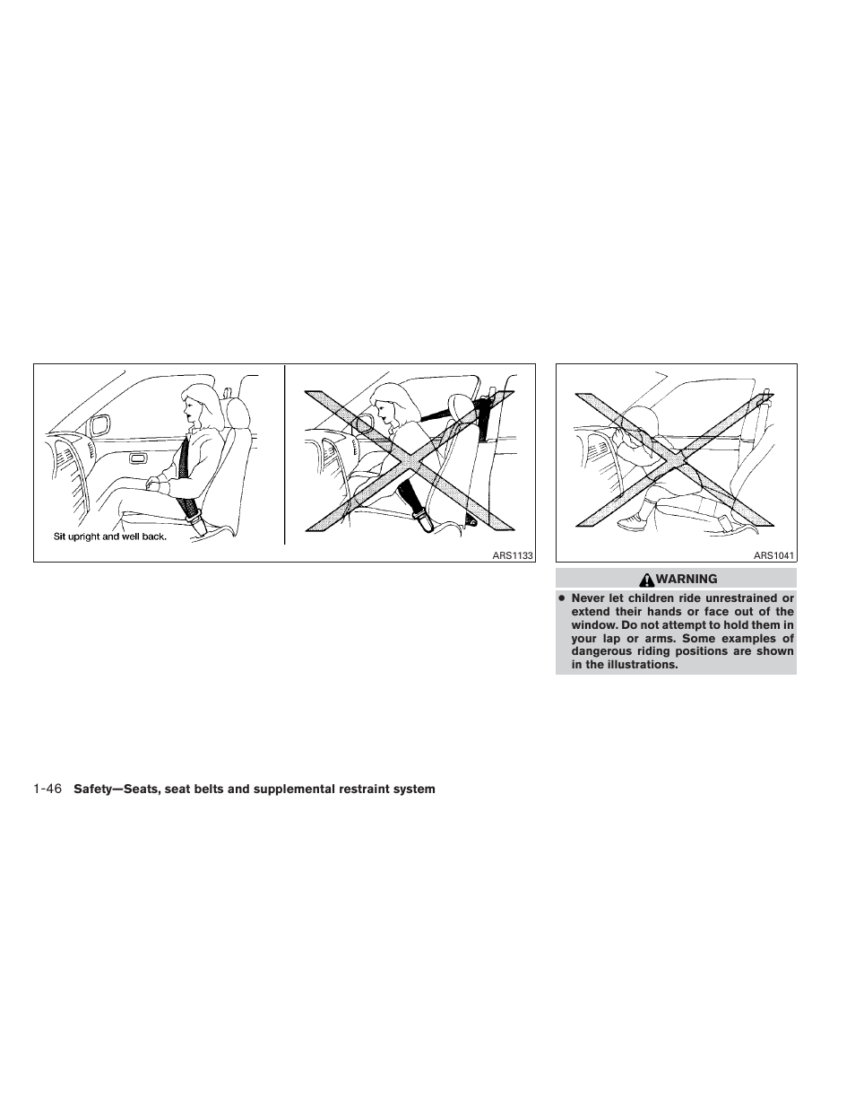 NISSAN 2012 Xterra - Owner's Manual User Manual | Page 63 / 341