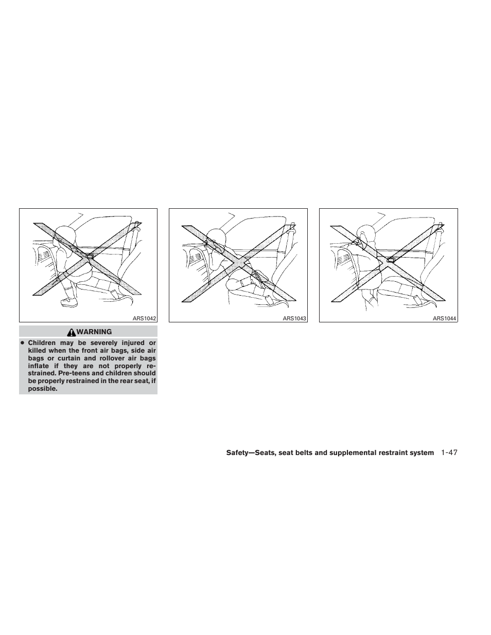 NISSAN 2012 Xterra - Owner's Manual User Manual | Page 64 / 341