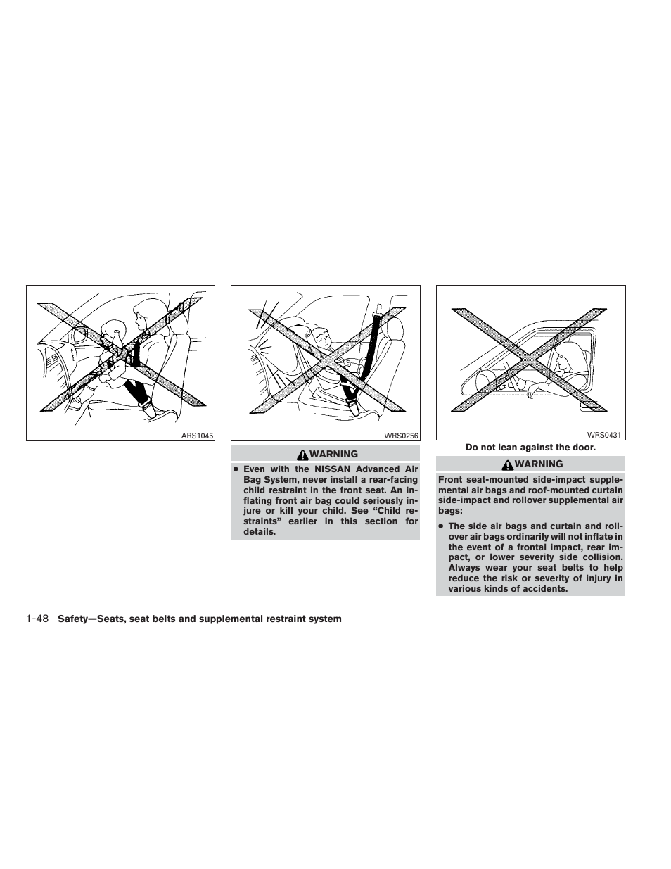 NISSAN 2012 Xterra - Owner's Manual User Manual | Page 65 / 341