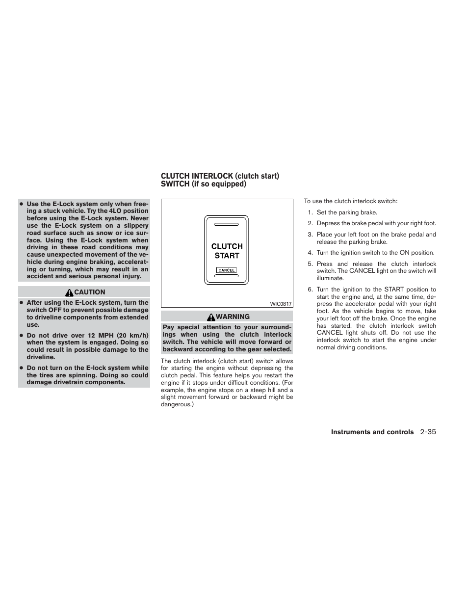 NISSAN 2013 Xterra - Owner's Manual User Manual | Page 112 / 394