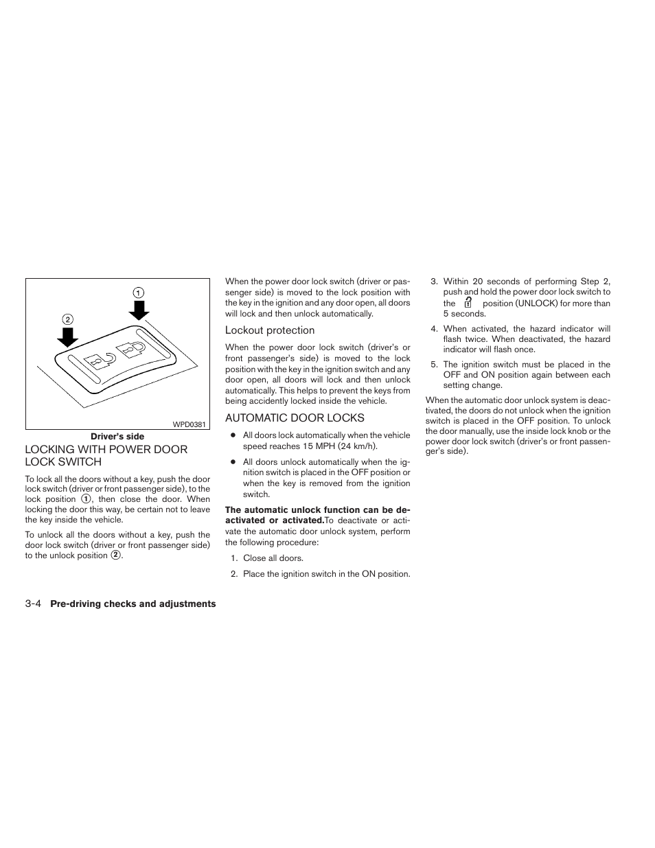 NISSAN 2013 Xterra - Owner's Manual User Manual | Page 131 / 394
