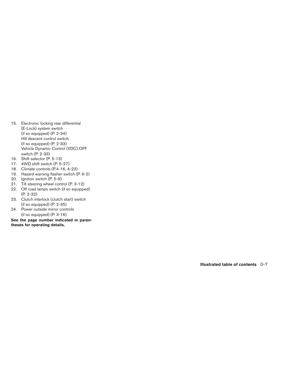 NISSAN 2013 Xterra - Owner's Manual User Manual | Page 14 / 394