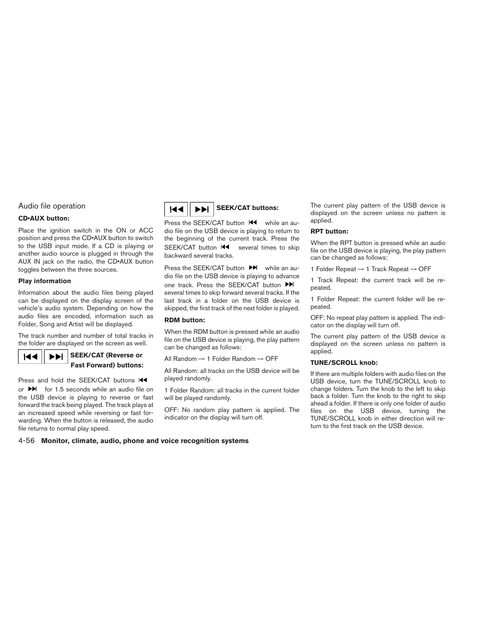 NISSAN 2013 Xterra - Owner's Manual User Manual | Page 201 / 394