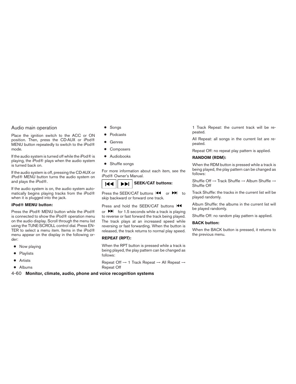 NISSAN 2013 Xterra - Owner's Manual User Manual | Page 205 / 394