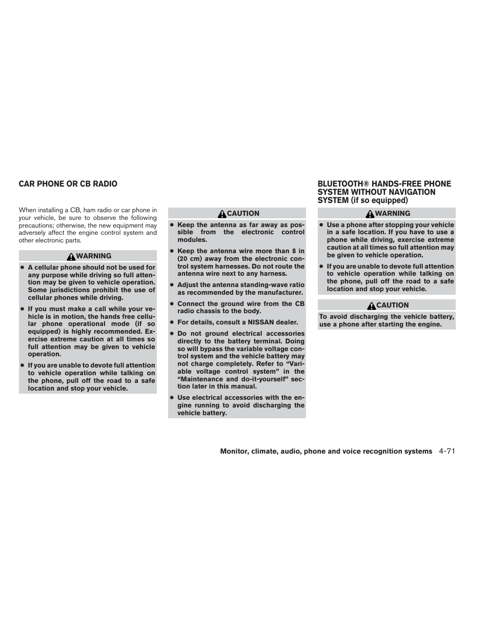 NISSAN 2013 Xterra - Owner's Manual User Manual | Page 216 / 394