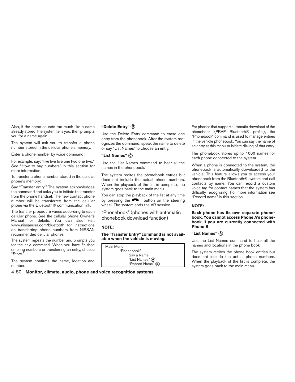NISSAN 2013 Xterra - Owner's Manual User Manual | Page 225 / 394