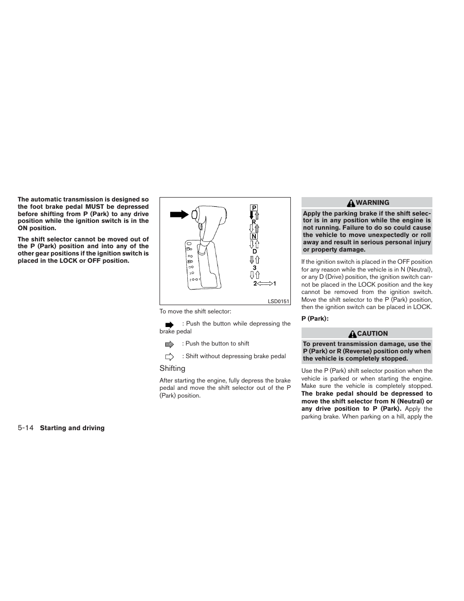 NISSAN 2013 Xterra - Owner's Manual User Manual | Page 261 / 394