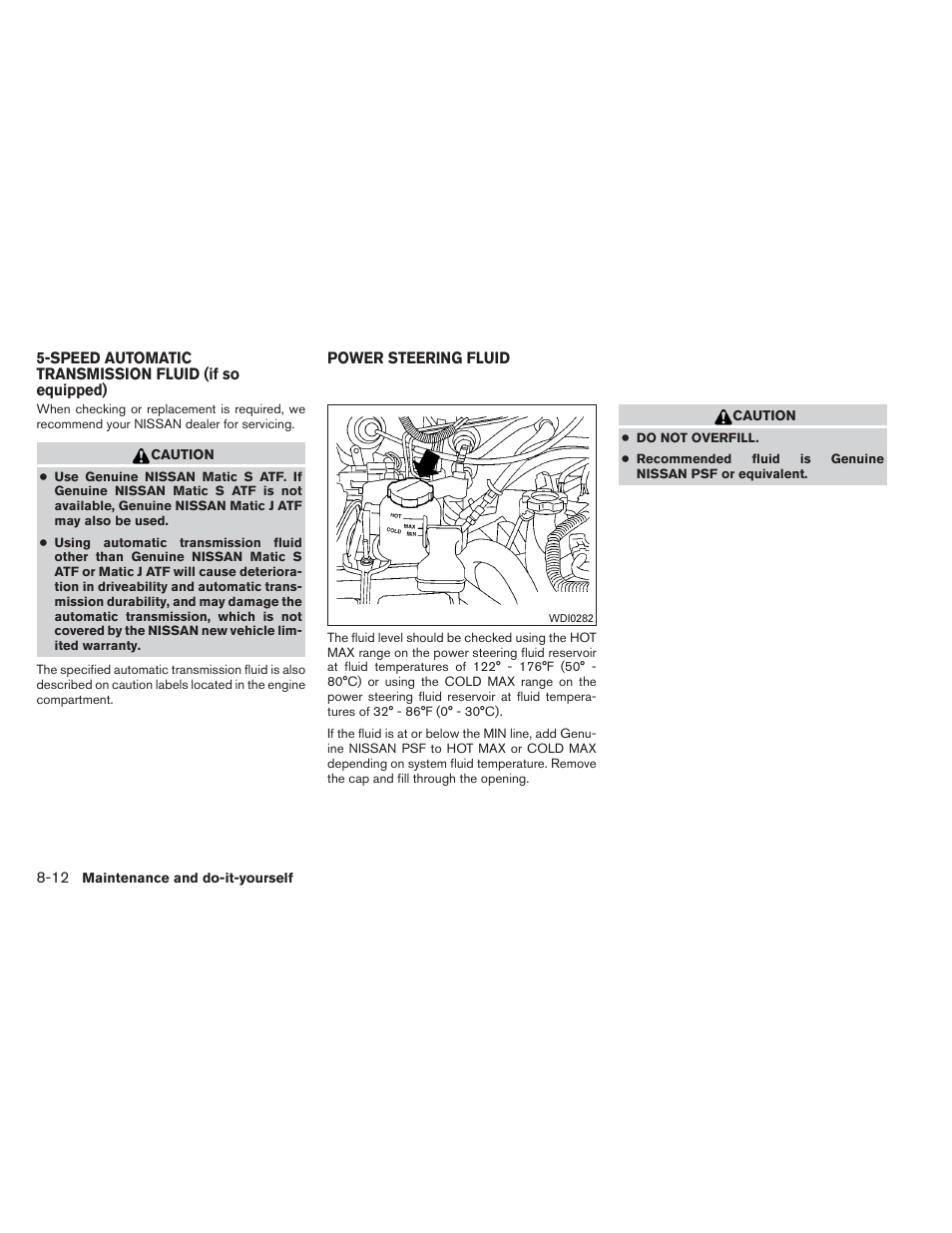 NISSAN 2013 Xterra - Owner's Manual User Manual | Page 321 / 394