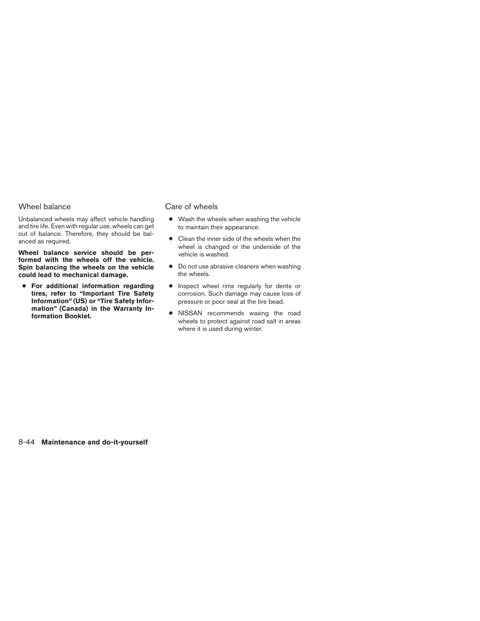 NISSAN 2013 Xterra - Owner's Manual User Manual | Page 353 / 394