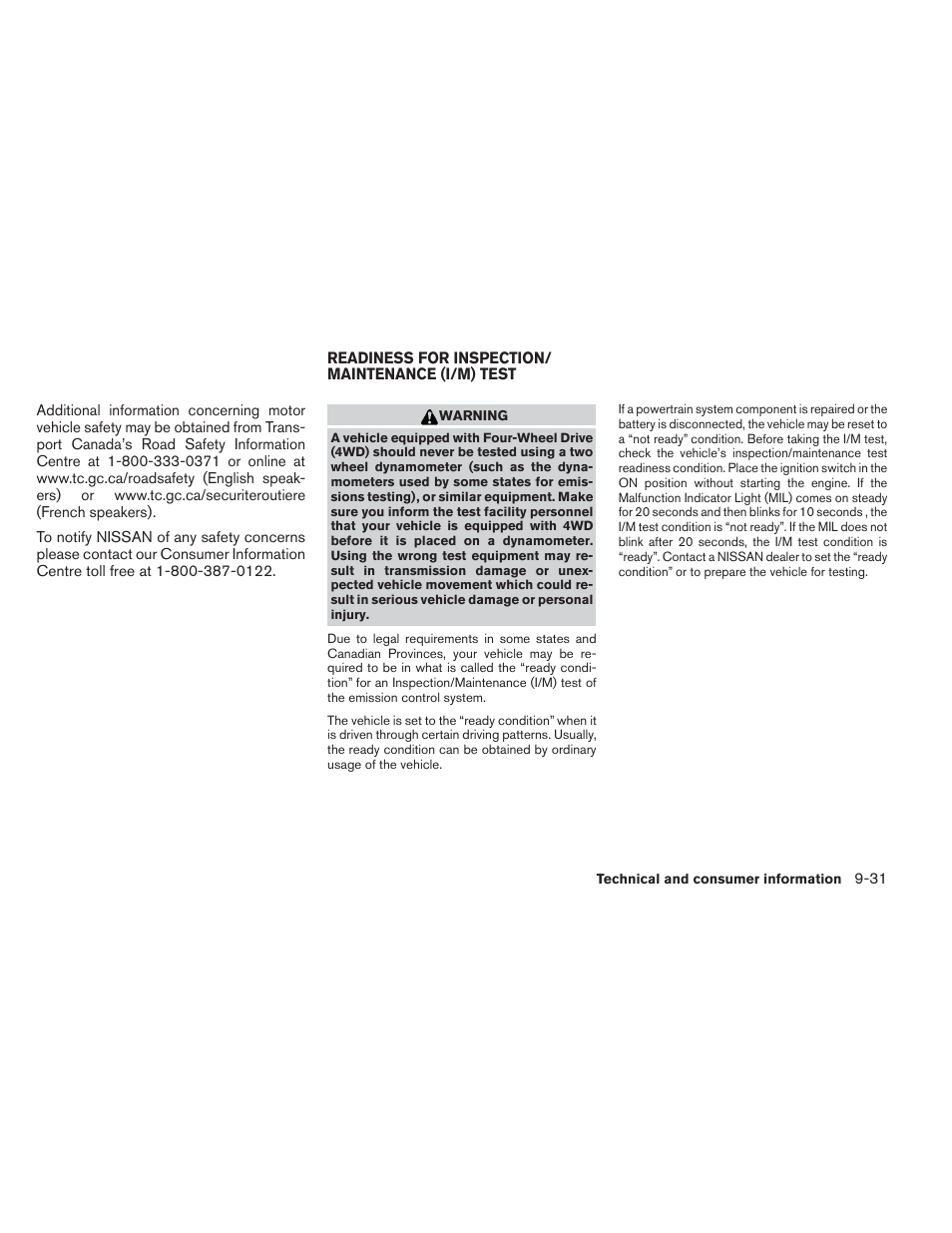 NISSAN 2013 Xterra - Owner's Manual User Manual | Page 384 / 394