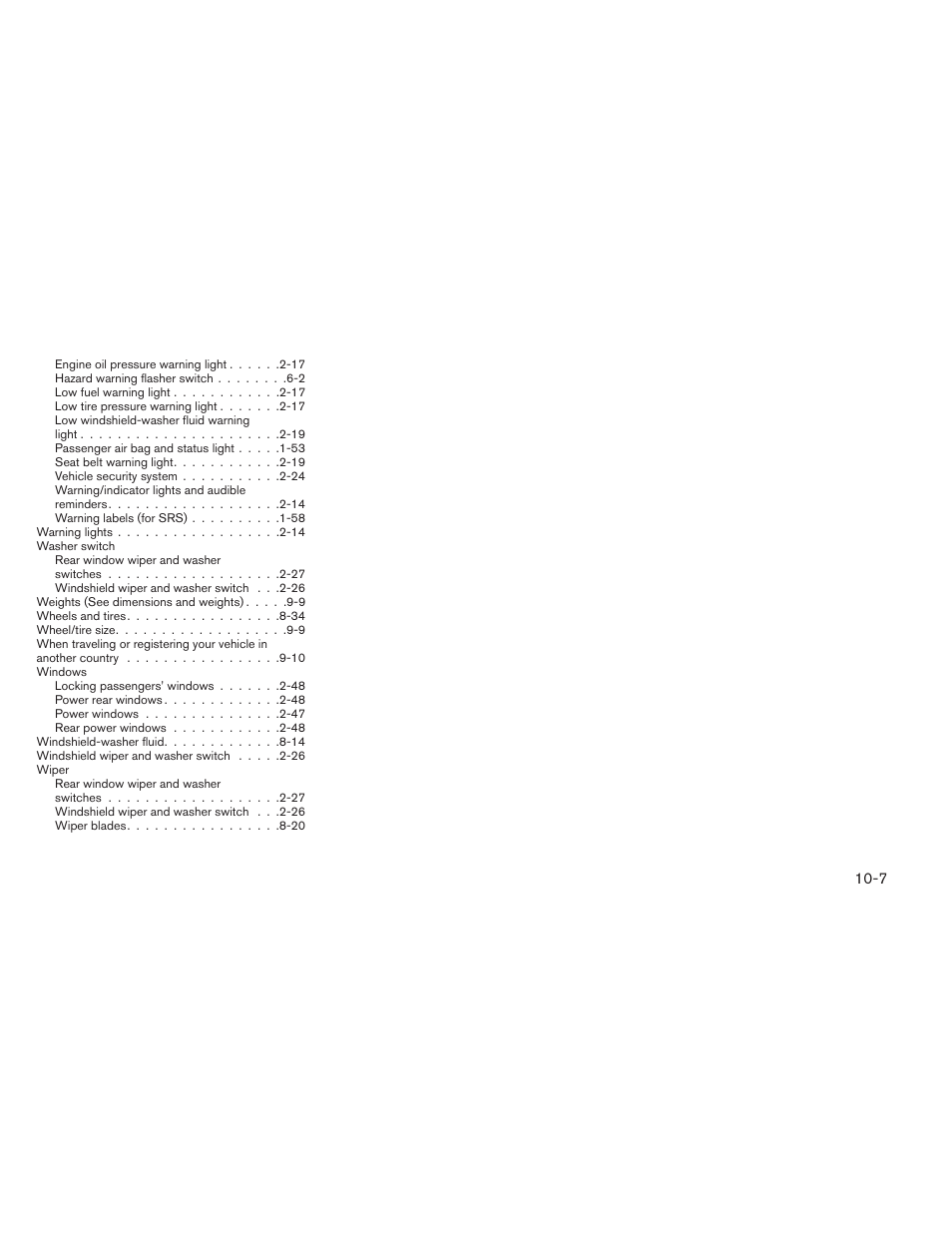 NISSAN 2013 Xterra - Owner's Manual User Manual | Page 392 / 394