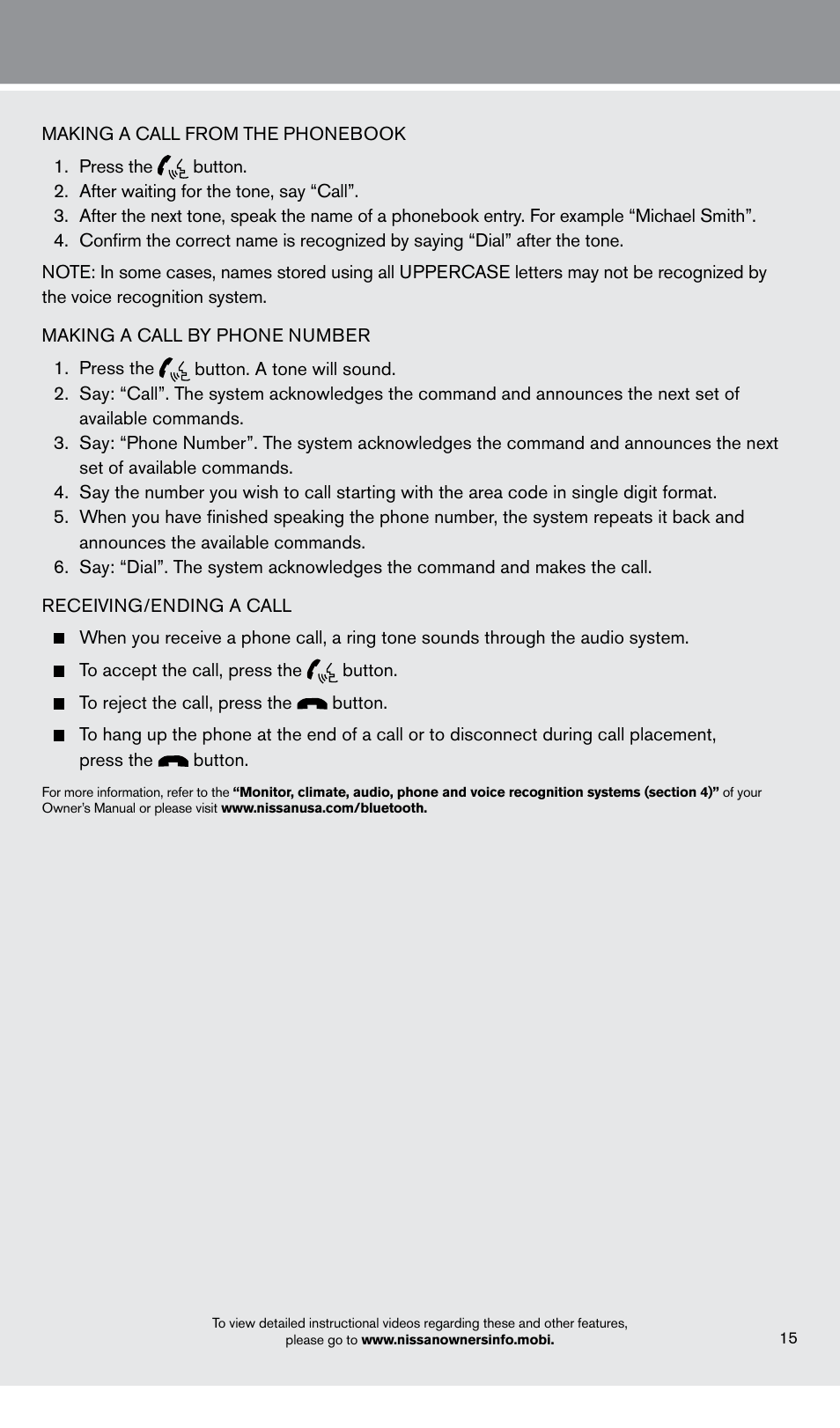 NISSAN 2013 Xterra - Quick Reference Guide User Manual | Page 17 / 22