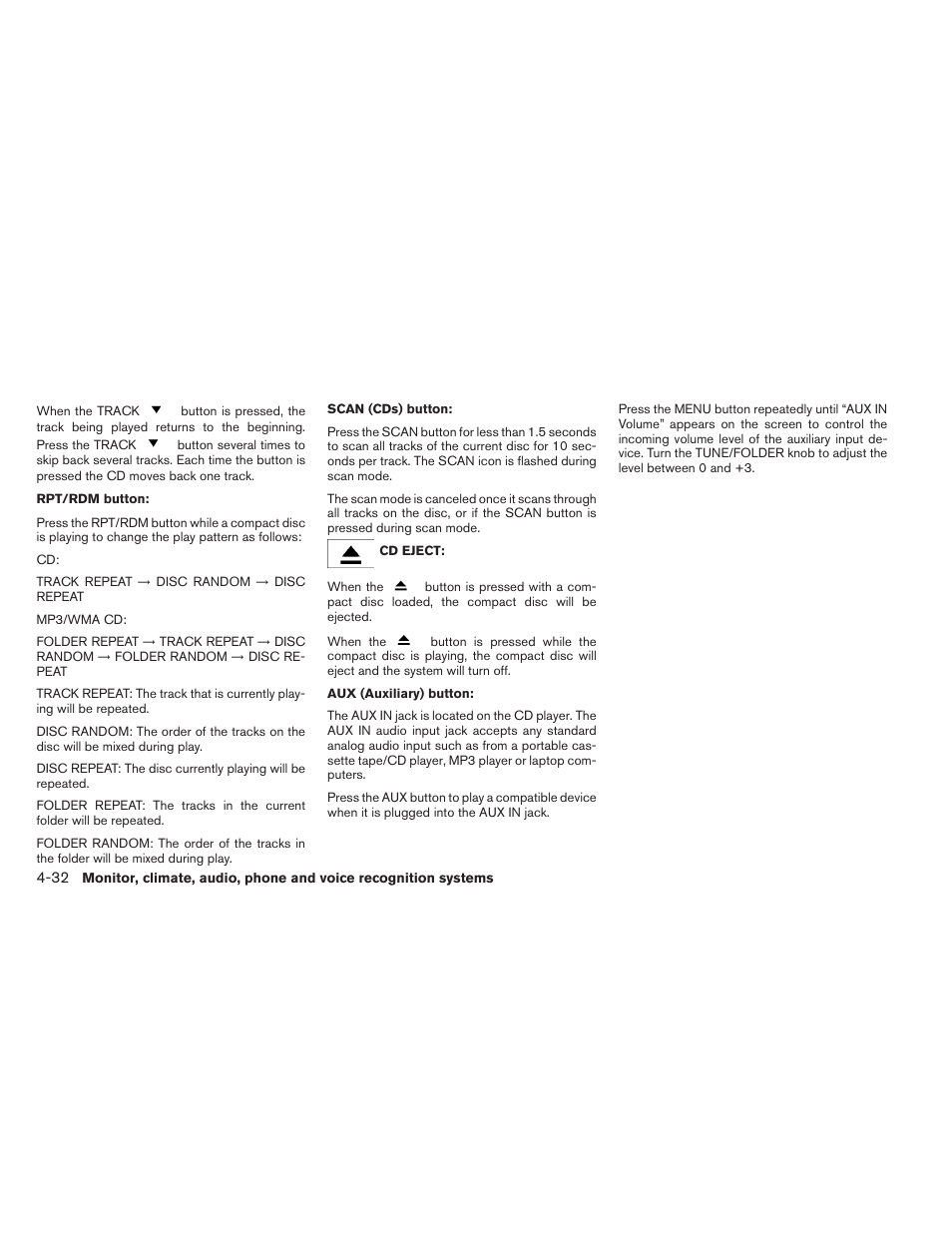 NISSAN 2014 Xterra - Owner's Manual User Manual | Page 183 / 384