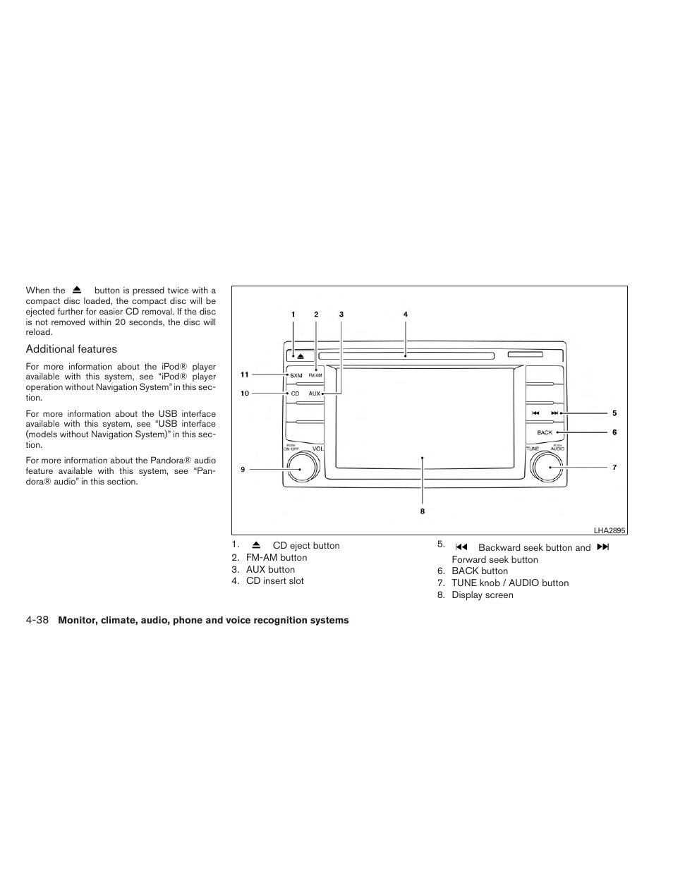 NISSAN 2014 Xterra - Owner's Manual User Manual | Page 189 / 384