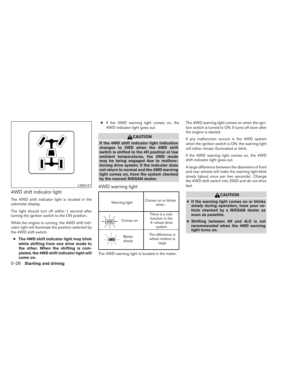 NISSAN 2014 Xterra - Owner's Manual User Manual | Page 265 / 384