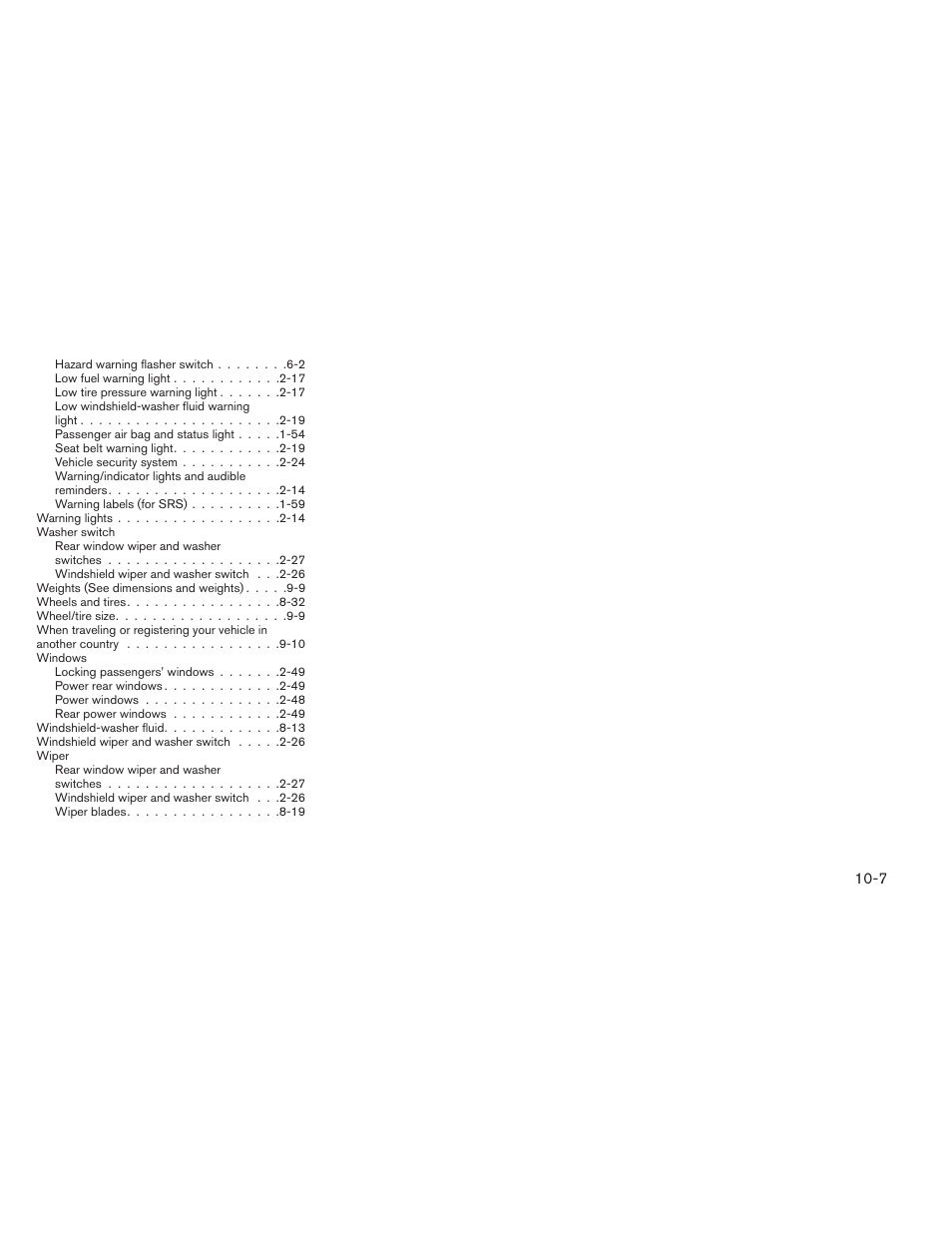 NISSAN 2014 Xterra - Owner's Manual User Manual | Page 382 / 384