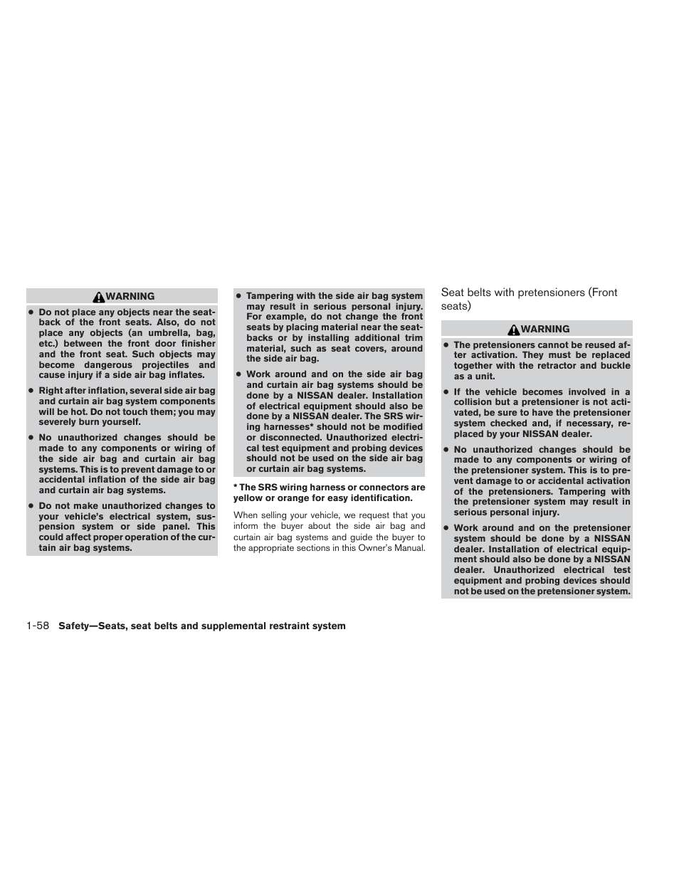 NISSAN 2014 Xterra - Owner's Manual User Manual | Page 77 / 384