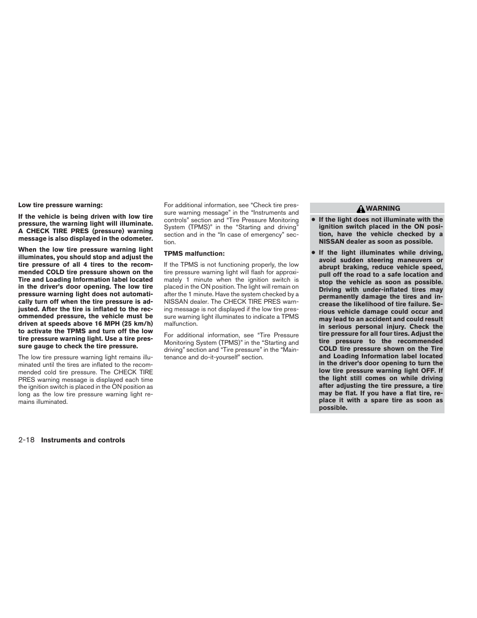 NISSAN 2014 Xterra - Owner's Manual User Manual | Page 99 / 384