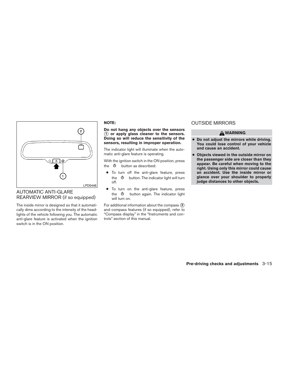 NISSAN 2015 Xterra - Owner's Manual User Manual | Page 150 / 396