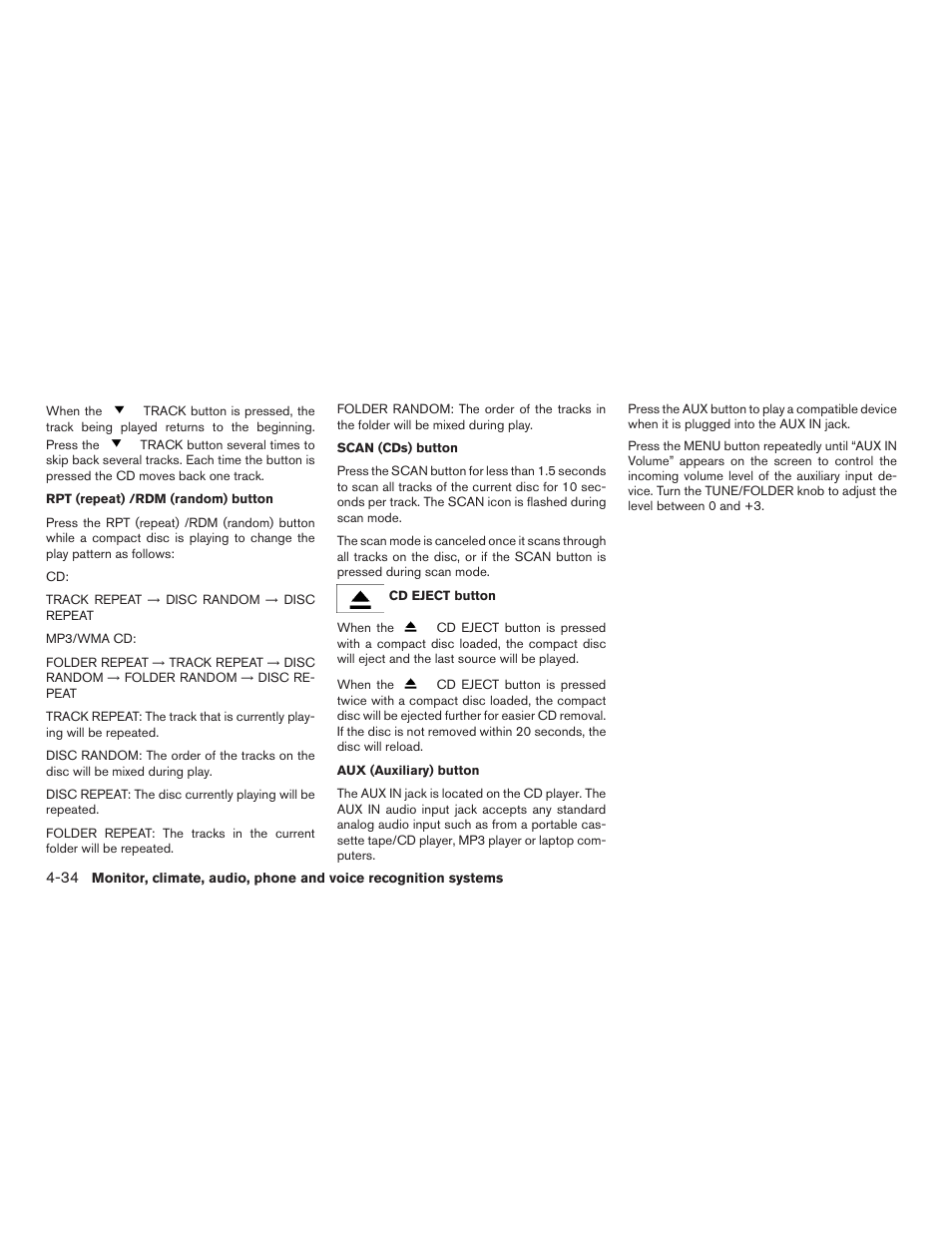 NISSAN 2015 Xterra - Owner's Manual User Manual | Page 185 / 396