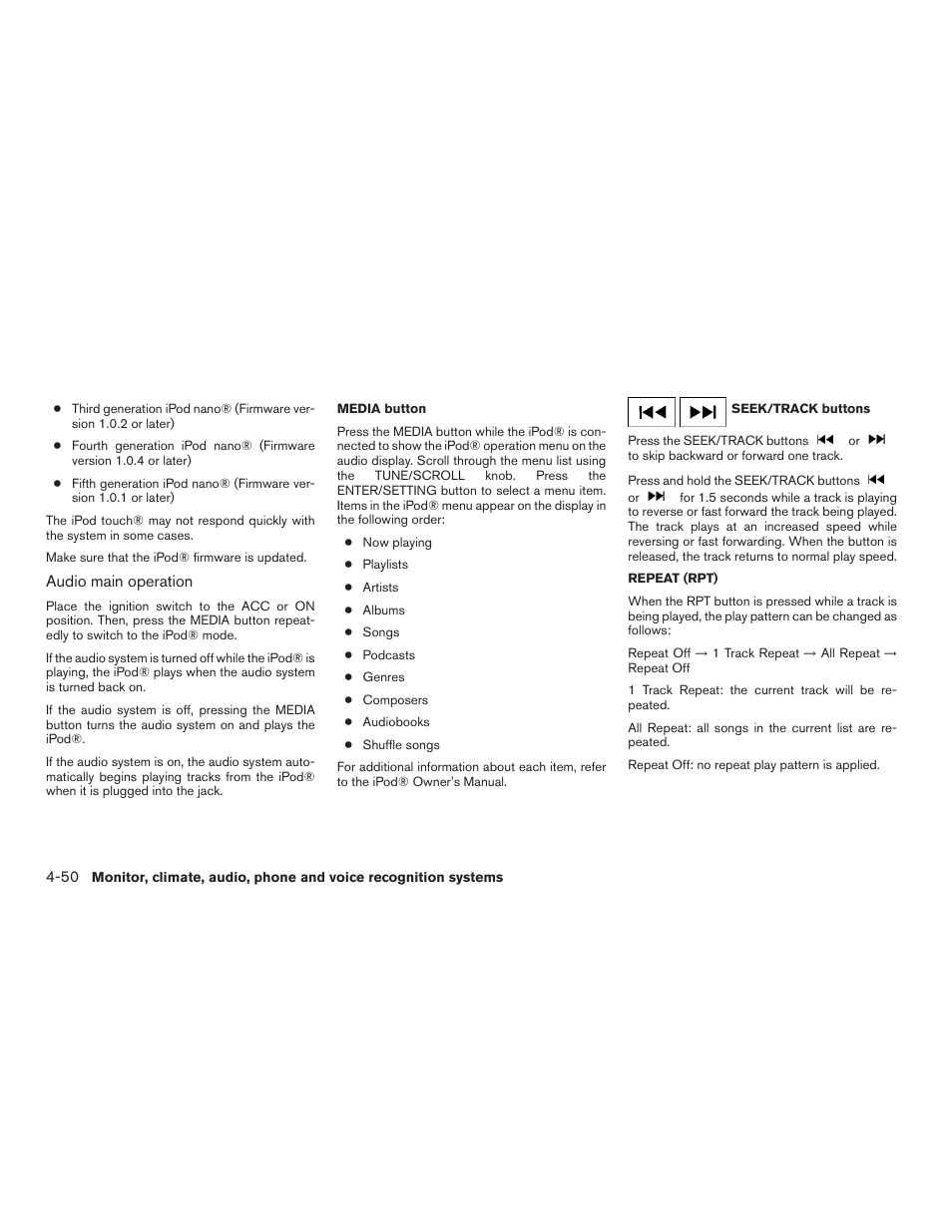 NISSAN 2015 Xterra - Owner's Manual User Manual | Page 201 / 396