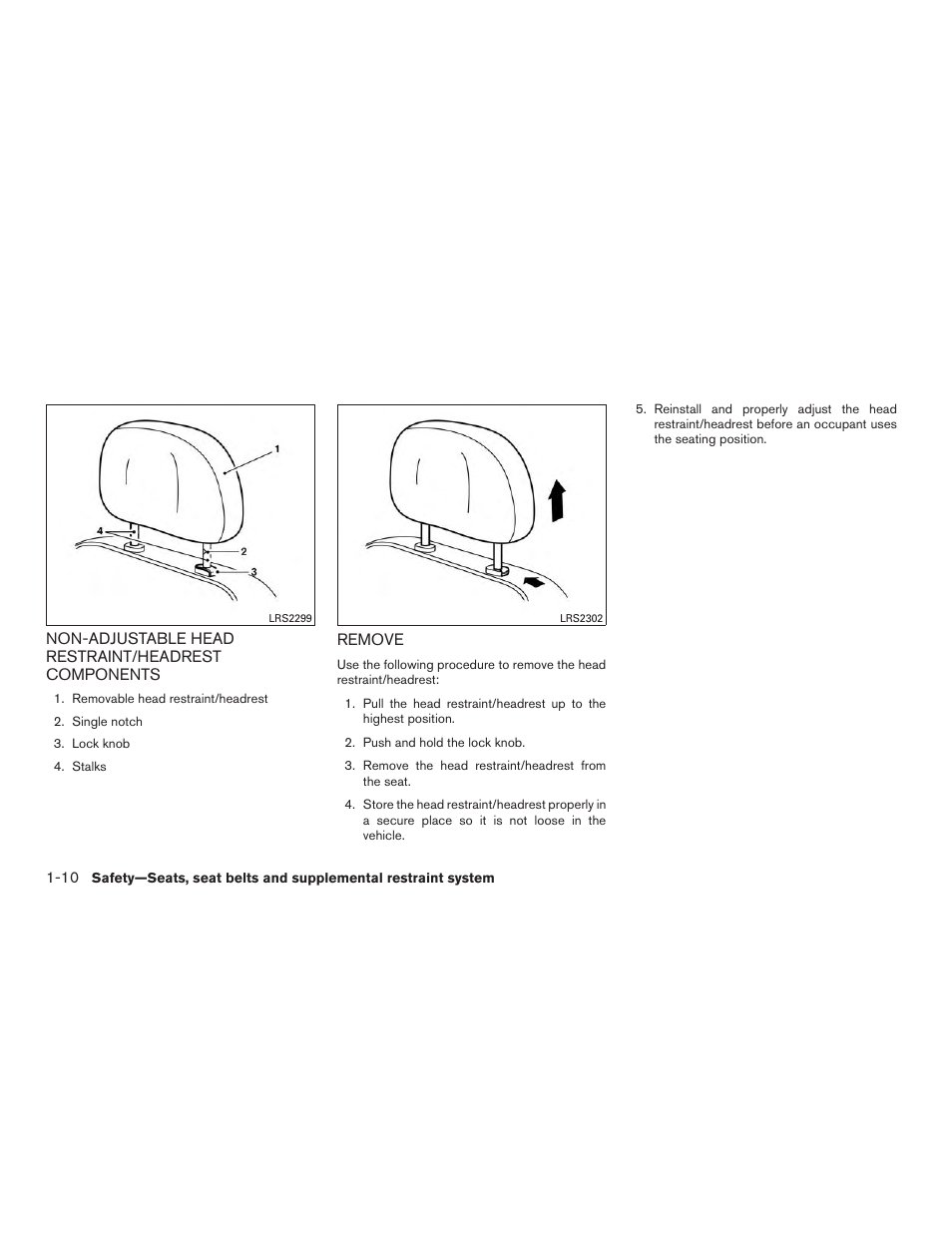 NISSAN 2015 Xterra - Owner's Manual User Manual | Page 29 / 396