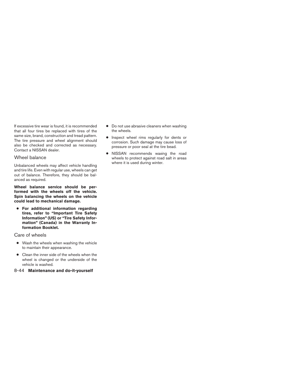 NISSAN 2015 Xterra - Owner's Manual User Manual | Page 355 / 396