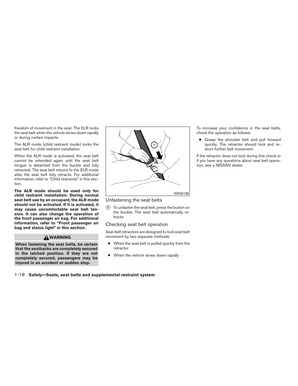 NISSAN 2015 Xterra - Owner's Manual User Manual | Page 37 / 396