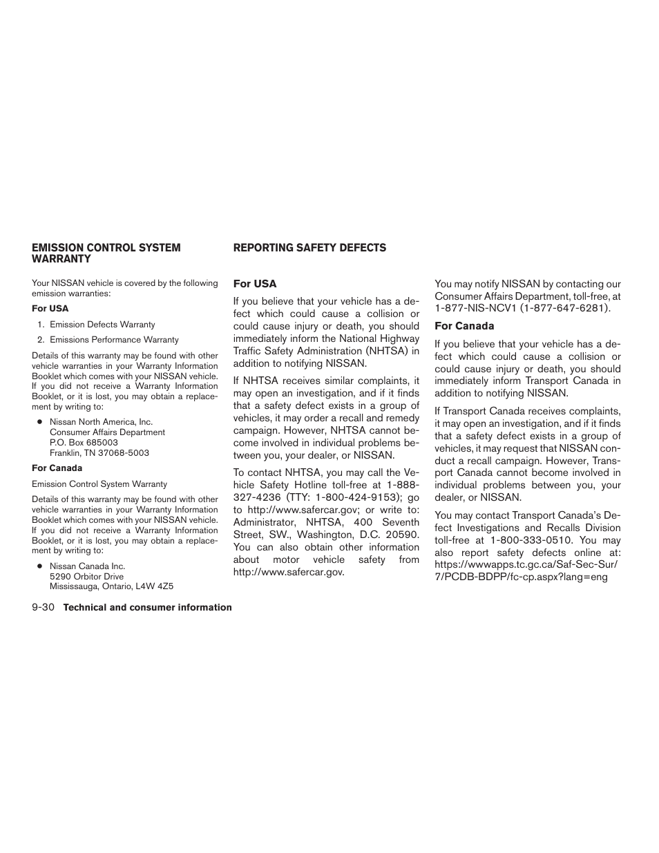 NISSAN 2015 Xterra - Owner's Manual User Manual | Page 385 / 396