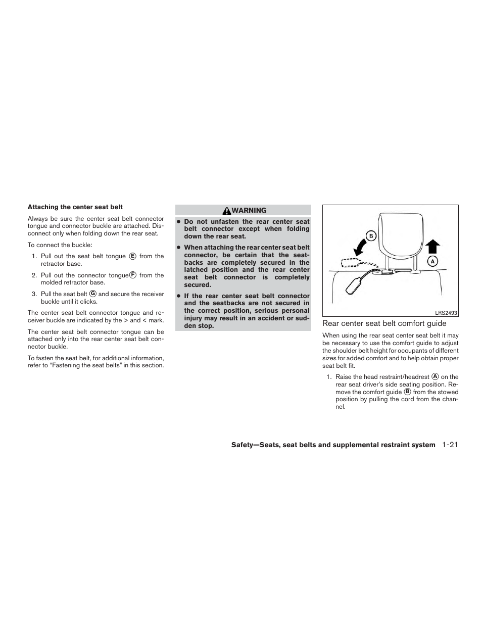 NISSAN 2015 Xterra - Owner's Manual User Manual | Page 40 / 396
