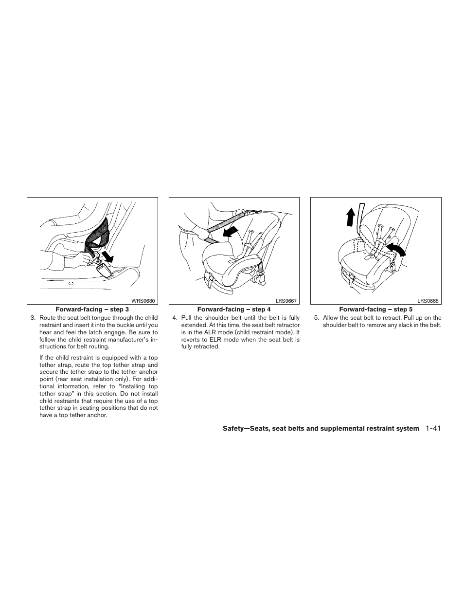 NISSAN 2015 Xterra - Owner's Manual User Manual | Page 60 / 396