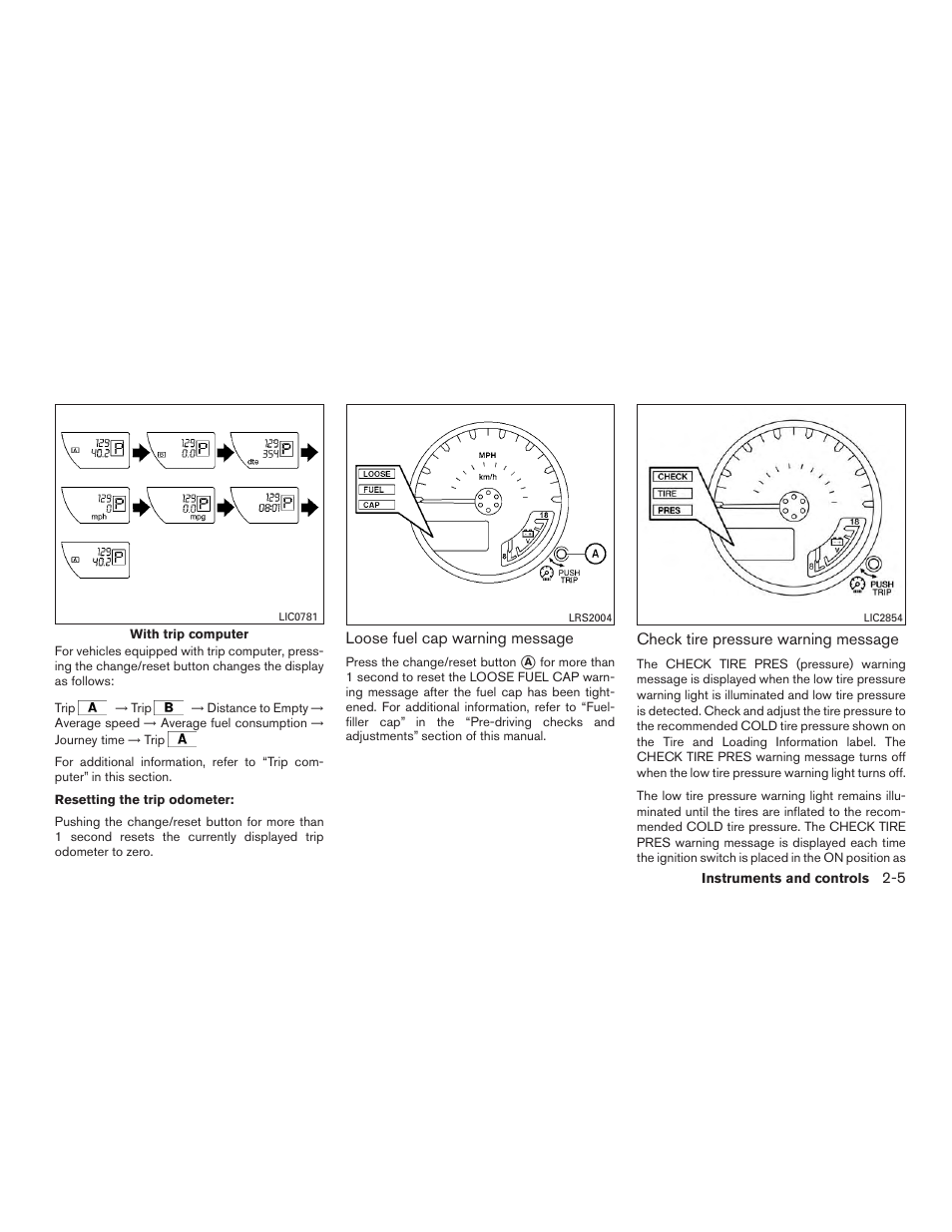 NISSAN 2015 Xterra - Owner's Manual User Manual | Page 88 / 396