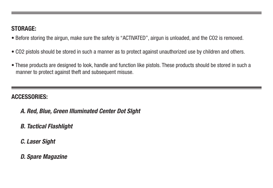 Gamo P-25 Blowback Tactical User Manual | Page 13 / 30