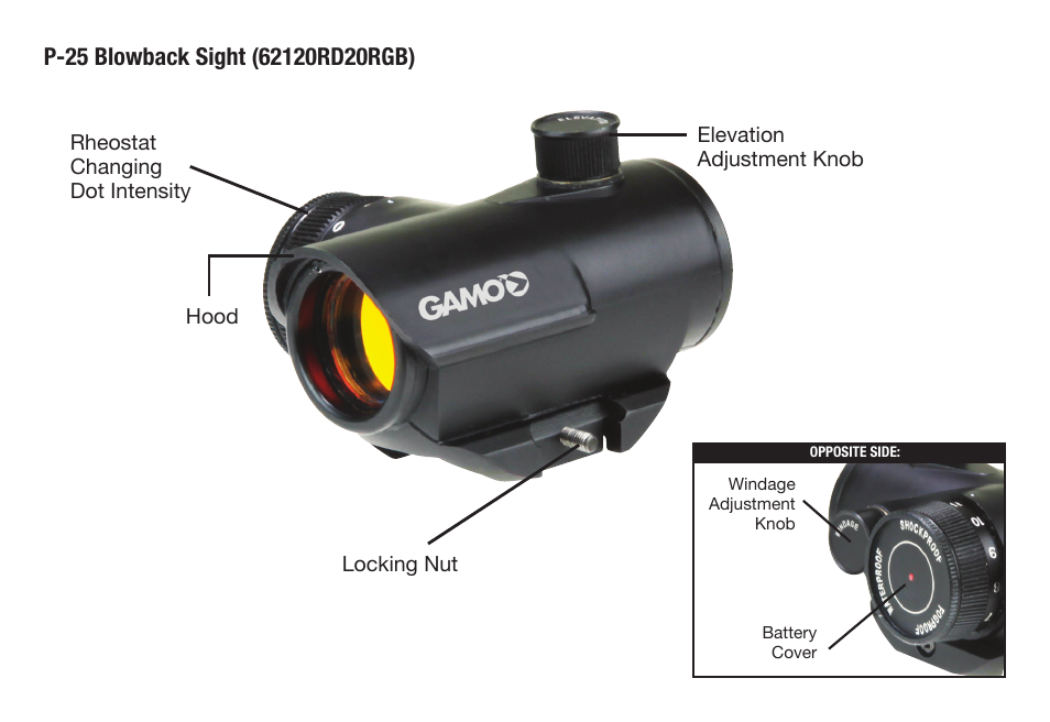 Gamo P-25 Blowback Tactical User Manual | Page 15 / 30