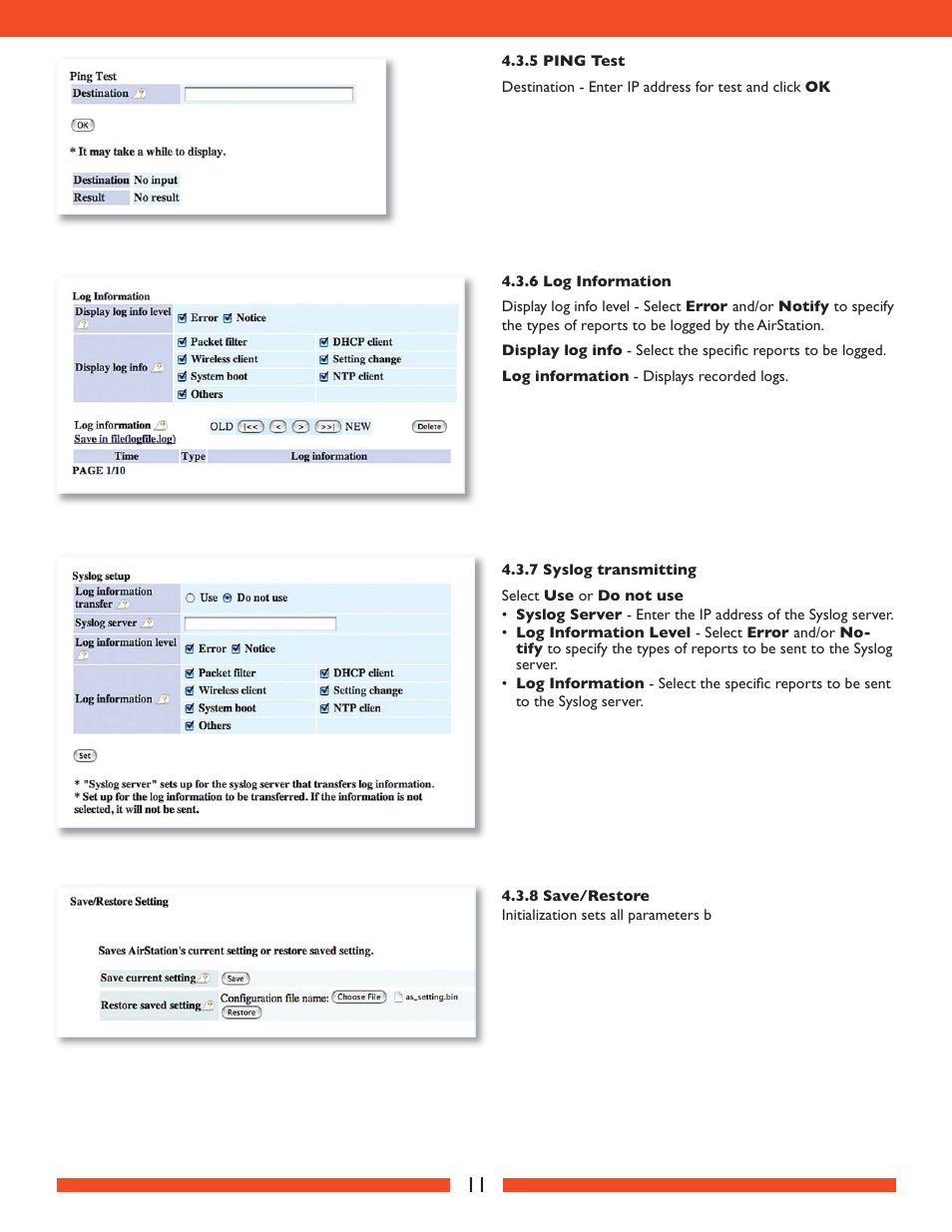 Buffalo Technology Buffalo AirStation WLA2-G54 User Manual | Page 12 / 18