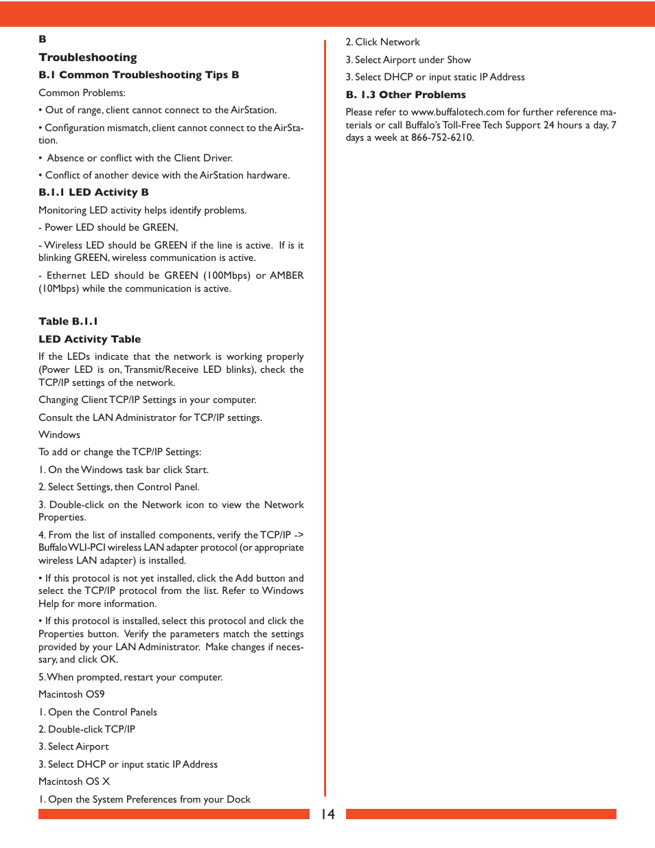 Buffalo Technology Buffalo AirStation WLA2-G54 User Manual | Page 15 / 18