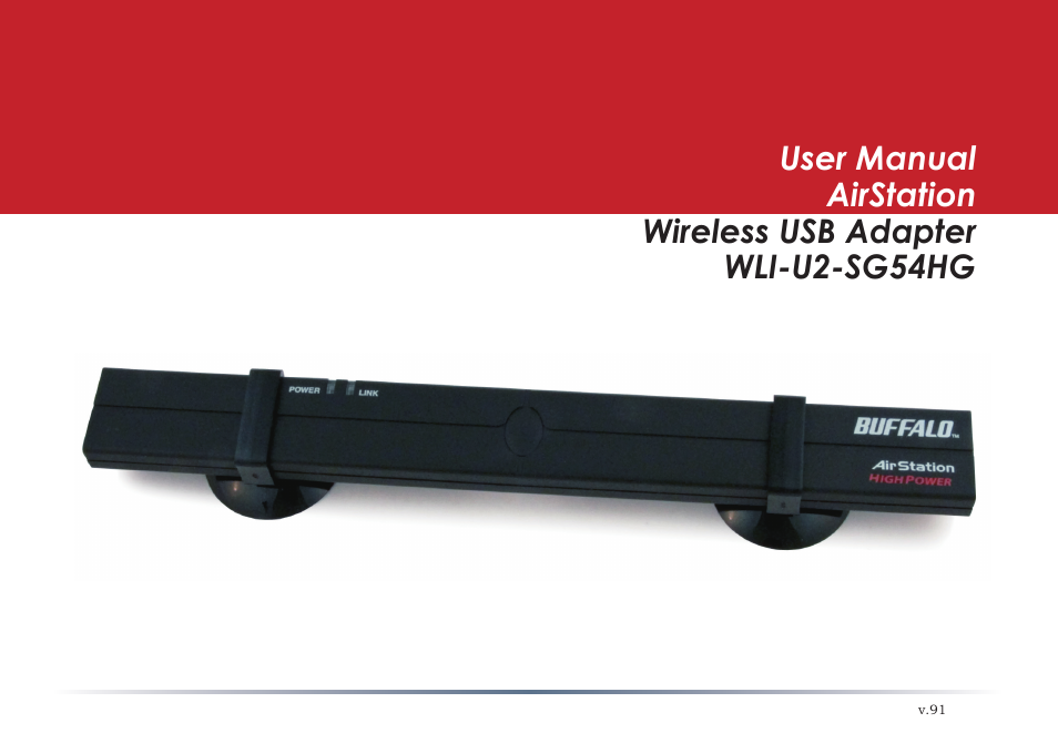 Buffalo Technology WLI-U2-SG54HG User Manual | 42 pages