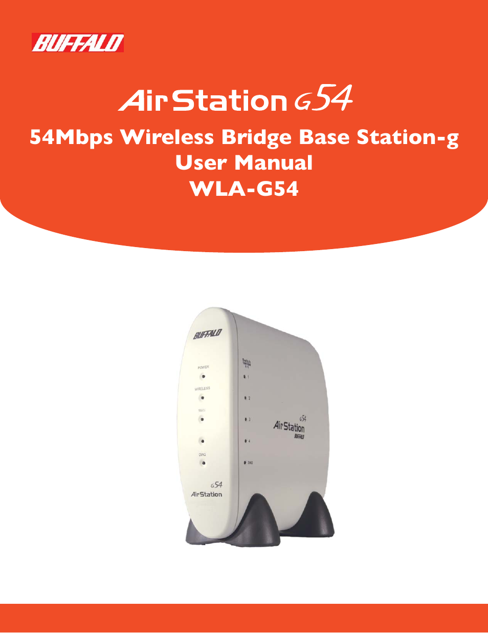 Buffalo Technology Buffalo AirStation WLA-G54 User Manual | 18 pages