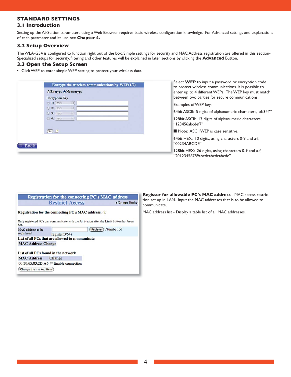 Buffalo Technology Buffalo AirStation WLA-G54 User Manual | Page 5 / 18