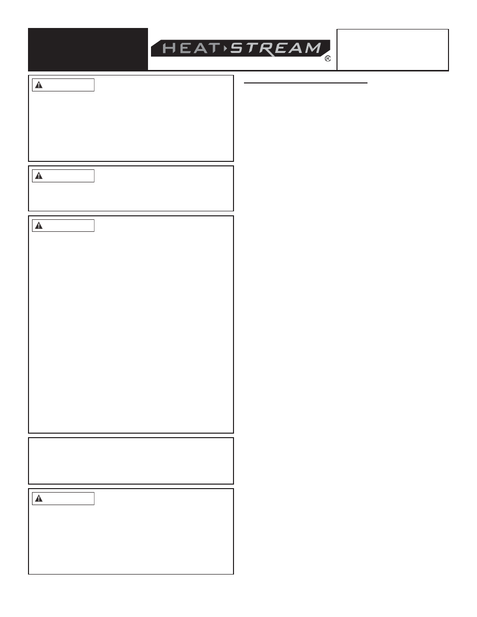 Radiateurs pour tête de réservoir de propane | HeatStream HS-32-TTC User Manual | Page 18 / 24