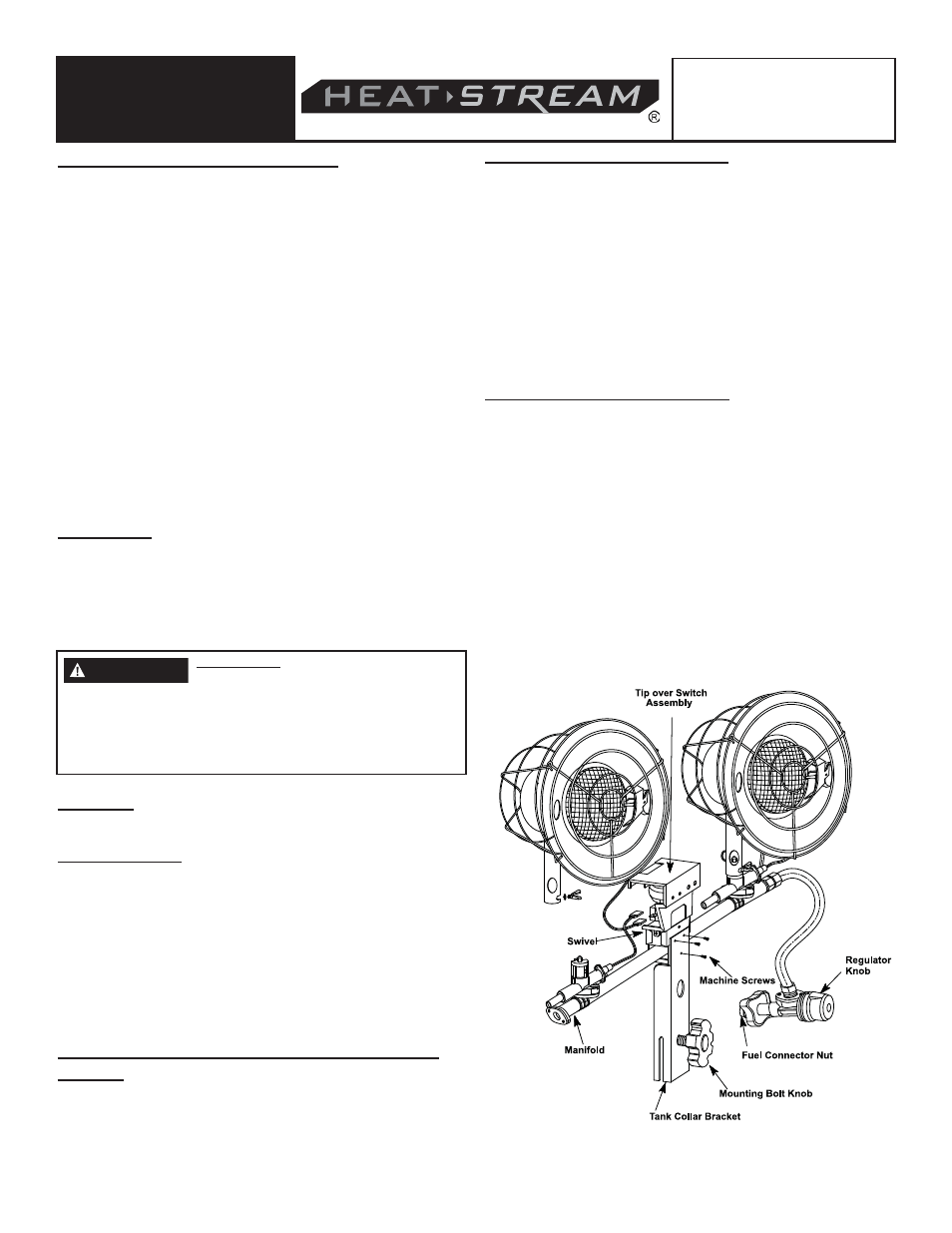 Radiateurs pour tête de réservoir de propane | HeatStream HS-32-TTC User Manual | Page 19 / 24