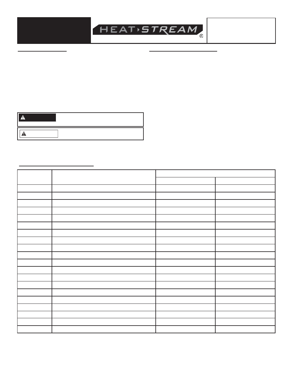 Radiateurs pour tête de réservoir de propane | HeatStream HS-32-TTC User Manual | Page 22 / 24