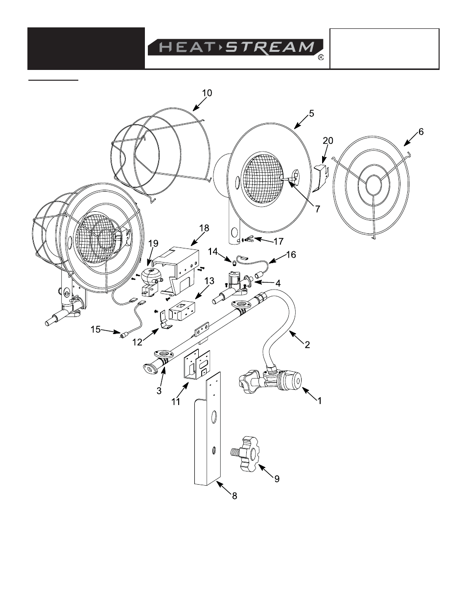 Radiateurs pour tête de réservoir de propane | HeatStream HS-32-TTC User Manual | Page 23 / 24