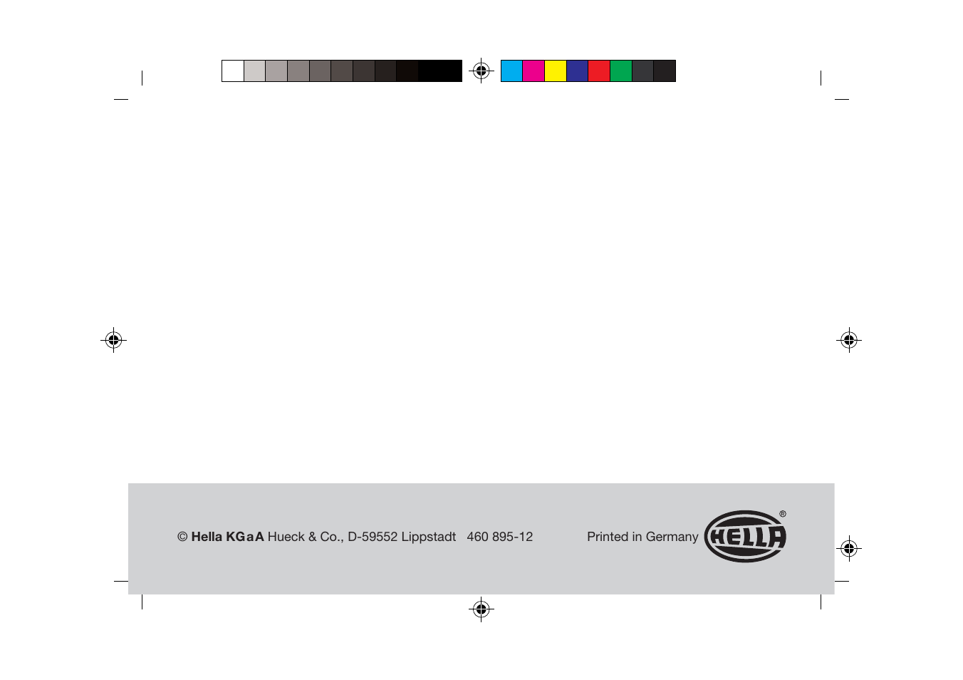 Hella 90mm LED DRL User Manual | Page 22 / 22