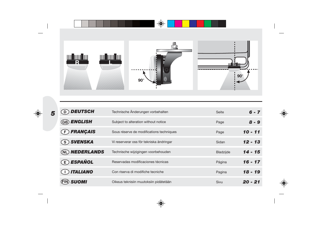 Hella 90mm LED DRL User Manual | Page 5 / 22