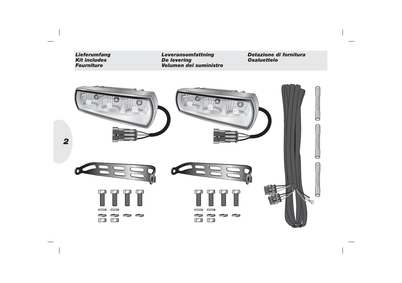 Hella 3 LED DRL User Manual | Page 2 / 22
