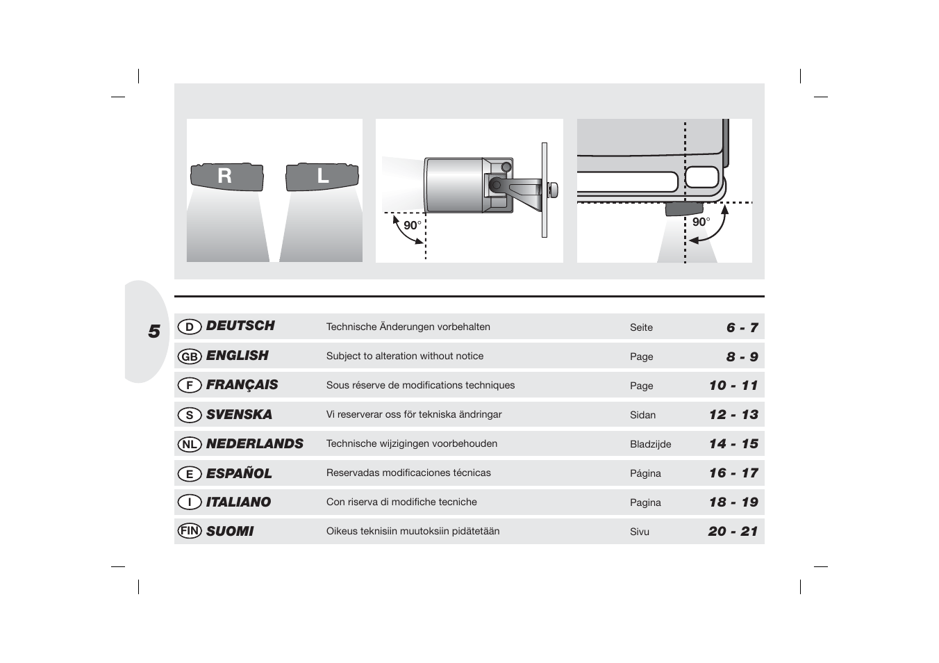 Hella 3 LED DRL User Manual | Page 5 / 22